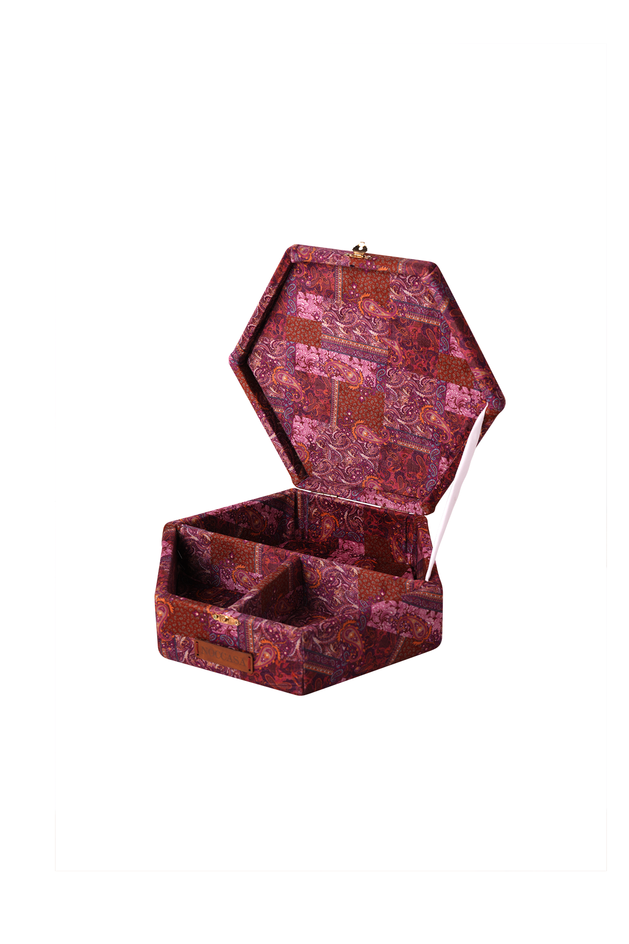 Oriental Kumaş Kaplı Takı Kutusu