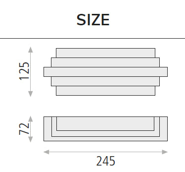 Oris Apli̇K 1l White Ø24,5x12,5 Cm Led 1x23.5w 3000k