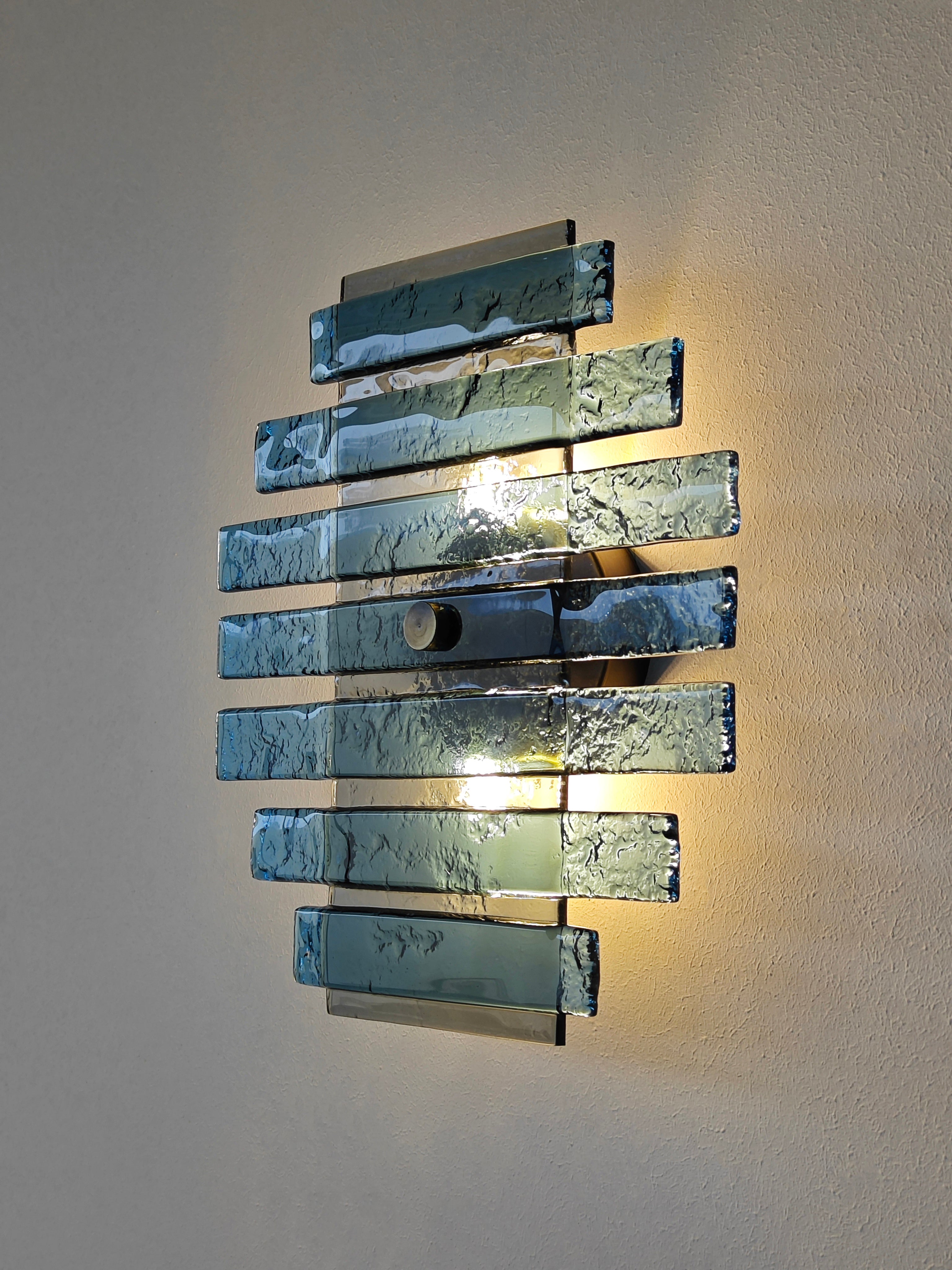 Orizzonte El Yapımı Cam Aplik