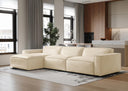 Orlando Sol Uzanmali Deri̇ Köşe Koltuk-Hoom Concept-kahve-NowShopFun