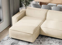 Orlando Sol Uzanmali Deri̇ Köşe Koltuk-Hoom Concept-kahve-NowShopFun