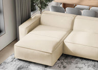 Orlando Sol Uzanmali Deri̇ Köşe Koltuk-Hoom Concept-kahve-NowShopFun