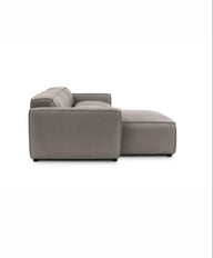 Orlando Sol Uzanmali Deri̇ Köşe Koltuk-Hoom Concept-kahve-NowShopFun