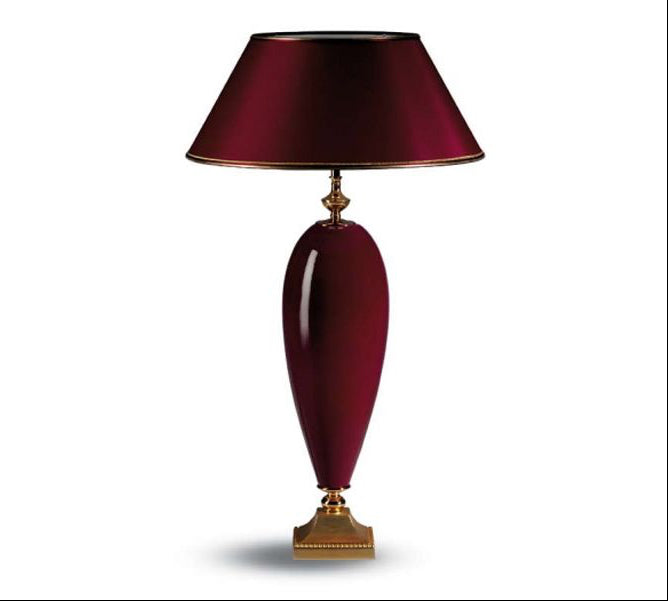 Oshi 1l Abajur Kirmizi Ø48 H79cm 1x100w