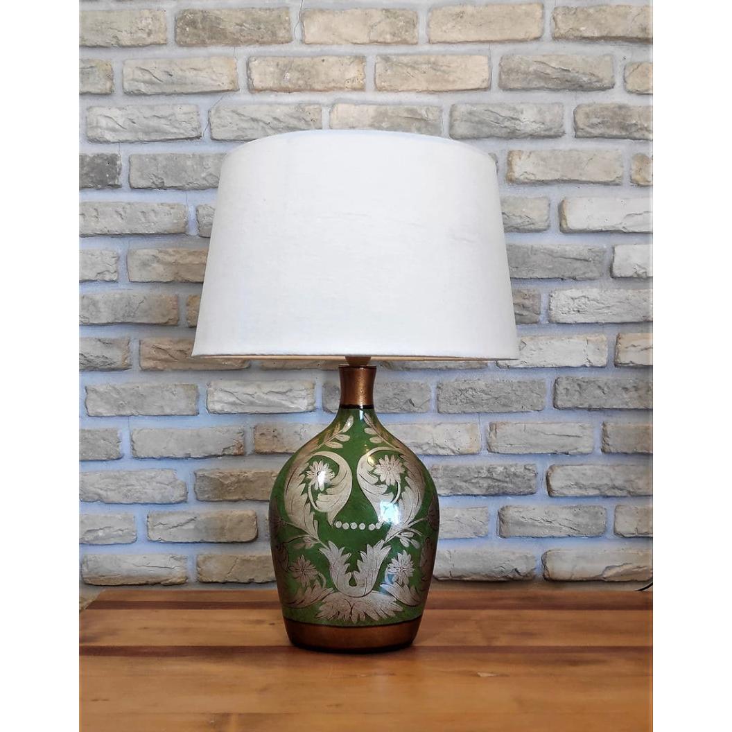 Ottoman İtalyan Kadife Abajur