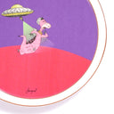 Ottoman Porselen Pasta Tabağı — Ø20cm