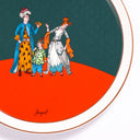 Ottoman Porselen Pasta Tabağı — Ø20cm