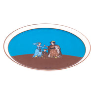 Ottoman Porselen Pasta Tabağı — Ø20cm