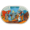 Ottoman Porselen Paylaşım Tabağı — 20x32cm