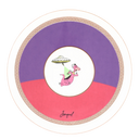 Ottoman Porselen Servis Tabağı — Ø27cm