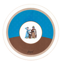 Ottoman Porselen Servis Tabağı — Ø27cm