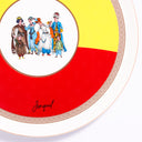 Ottoman Porselen Servis Tabağı — Ø27cm