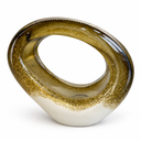 Oval Halka Formunda Dekoratif Cam Obje-Dekoratif Ürün-Garni Design House-NowShopFun