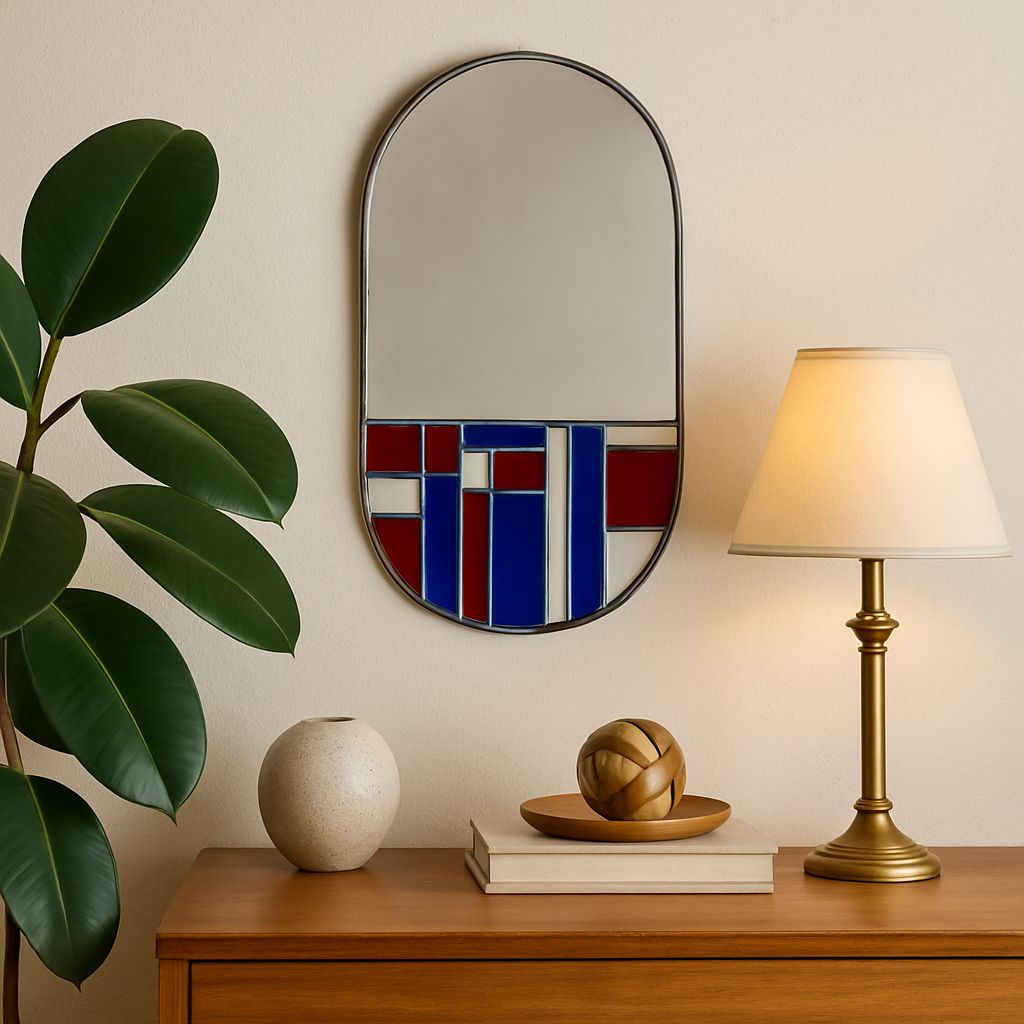 OVALS Vitray Ayna Serisi