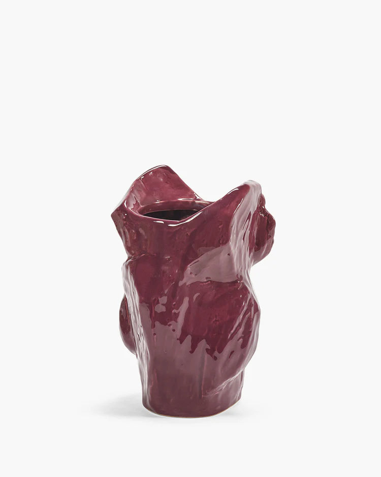 Owl Vase S Aubergine After Midnight By Marni Vazo