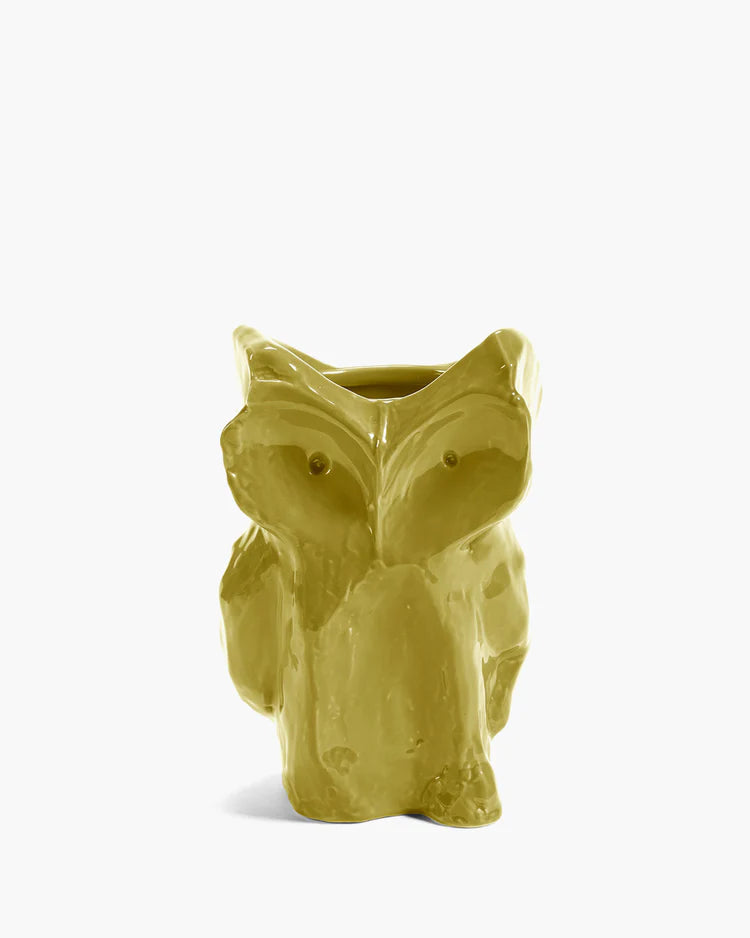 Owl Vase S Yellow By Marni Vazo