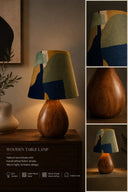 Özel Renkli Şapka İSkandinav Abajur-Artlight Atelier-NowShopFun