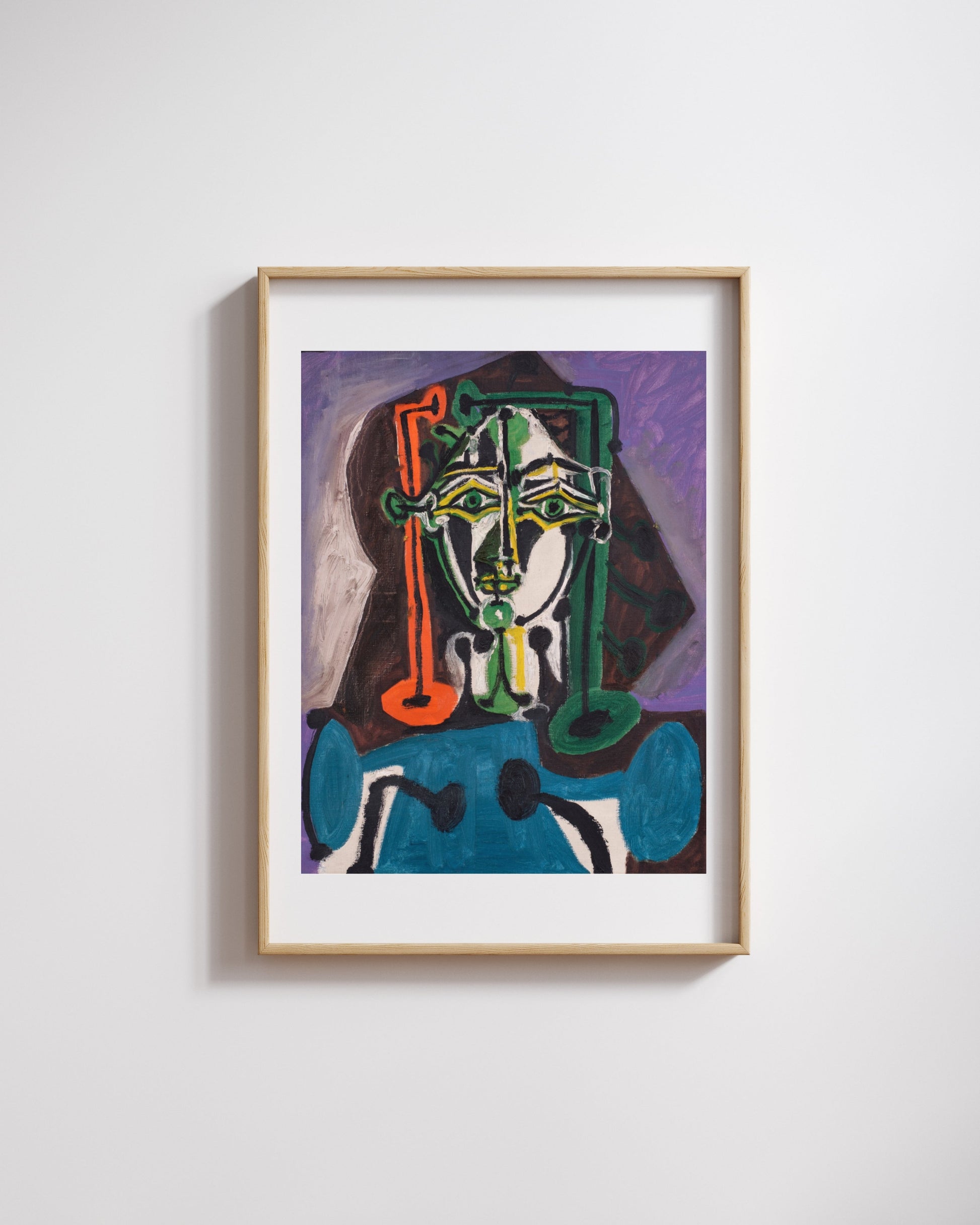 Pablo Picasso - Kadın Büstü Fine Art Baskı