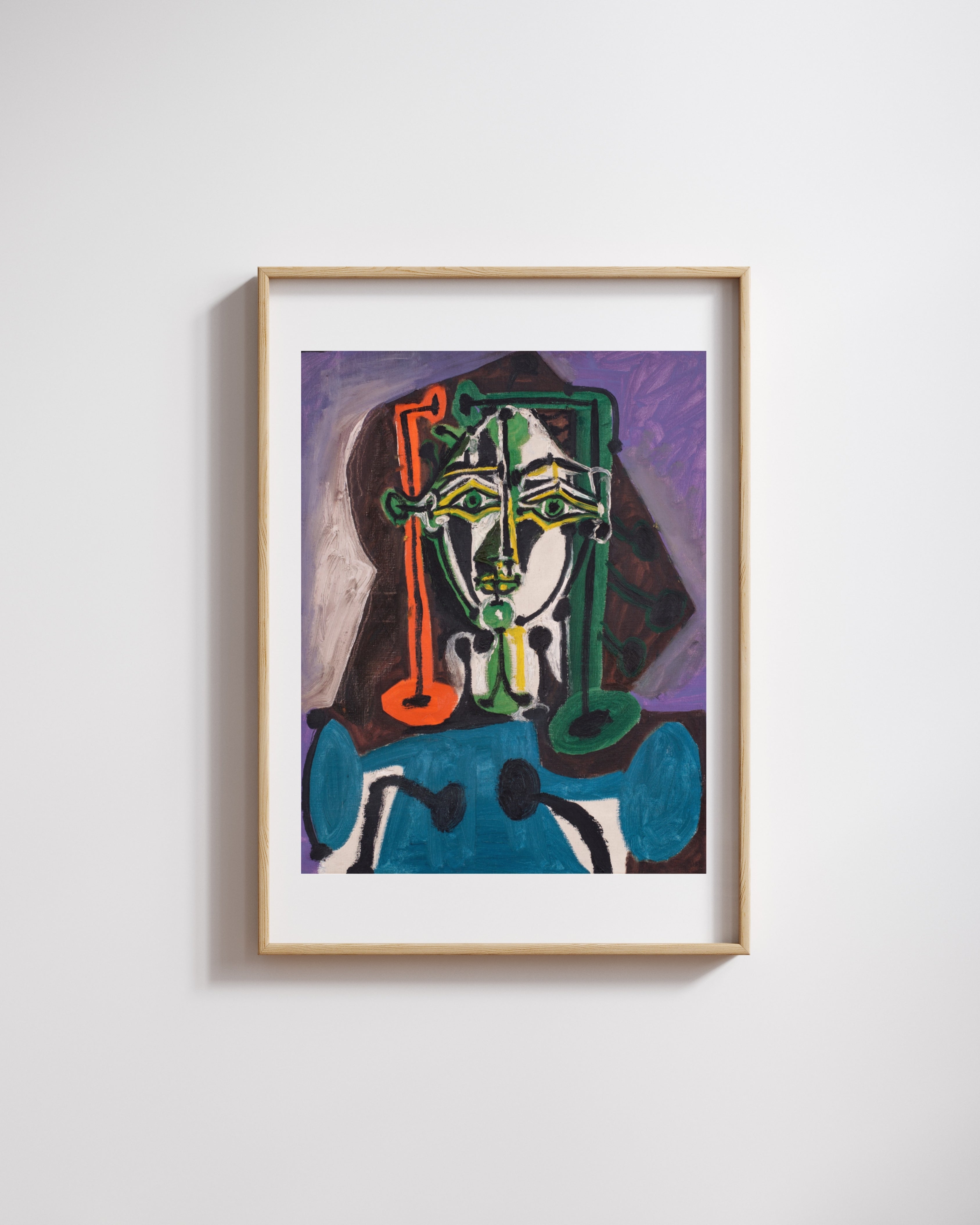 Pablo Picasso - Kadın Büstü Fine Art Baskı