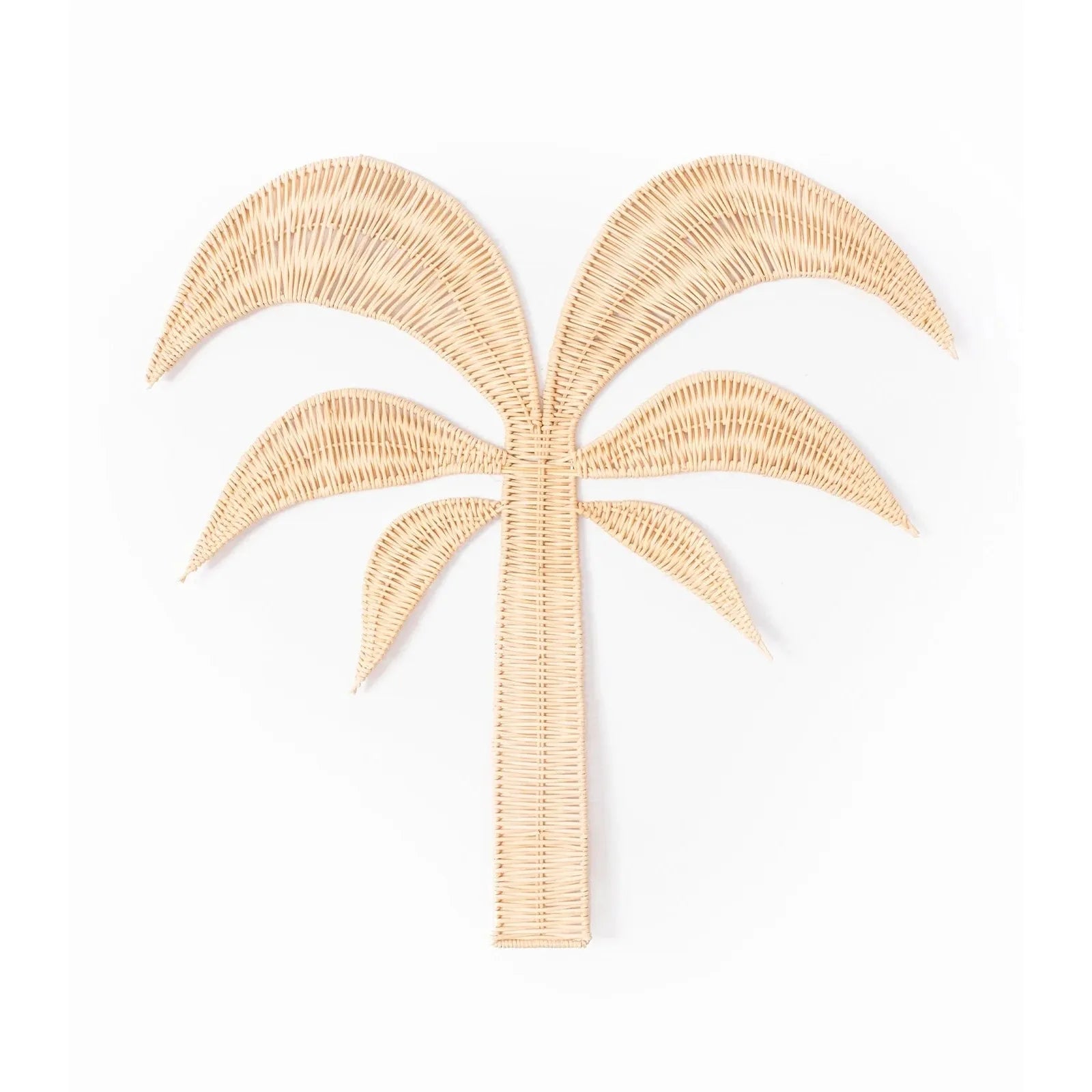 Palm Rattan Duvar Dekoru