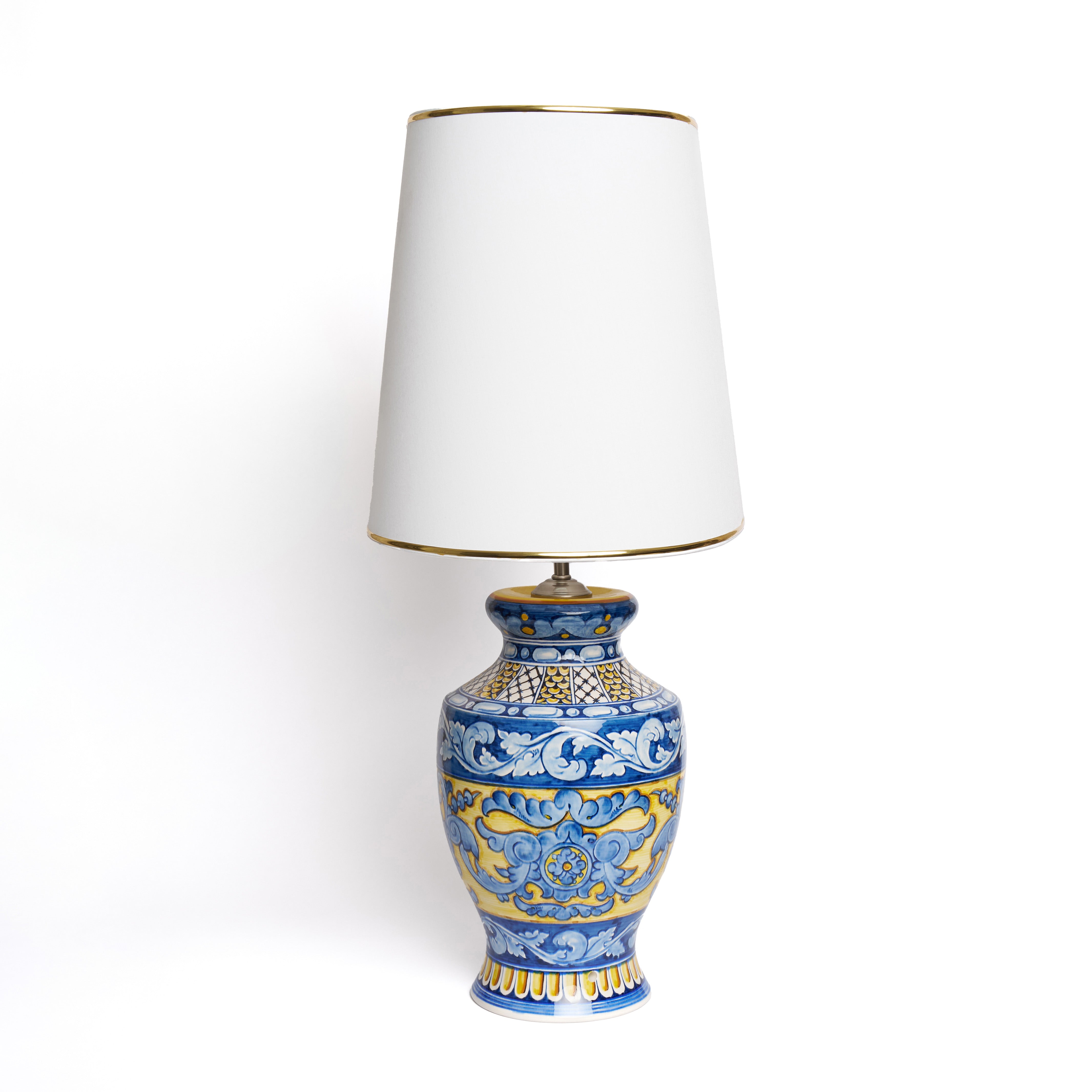 Palmet Seramik Abajur