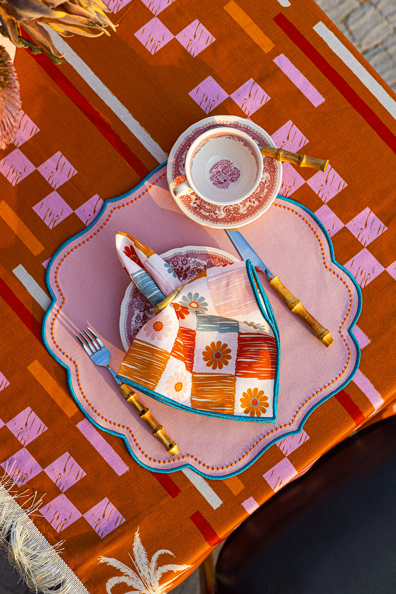 Palms & Sands Amerikan Servisi (4'lü Set)