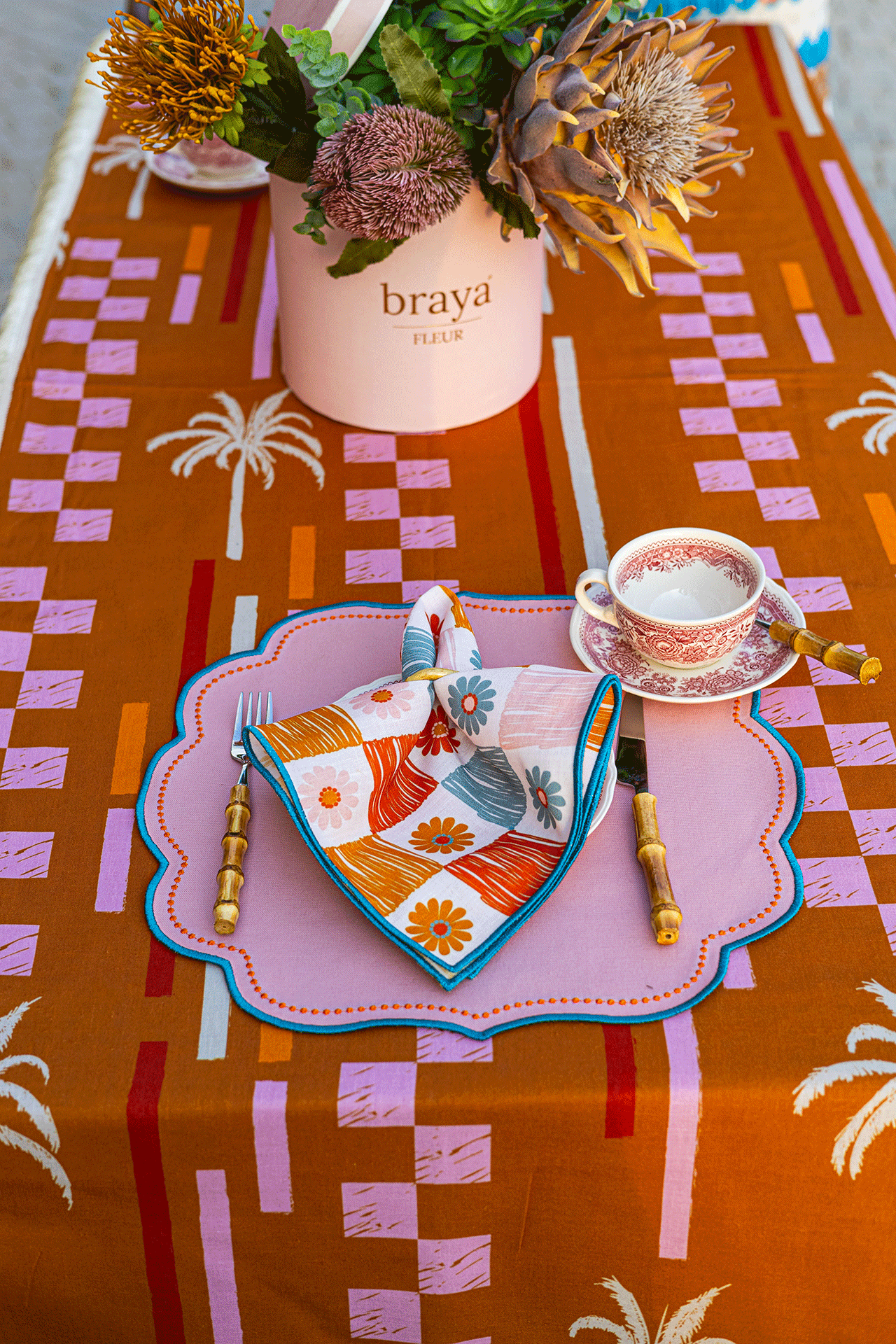 Palms & Sands Amerikan Servisi (4'lü Set)