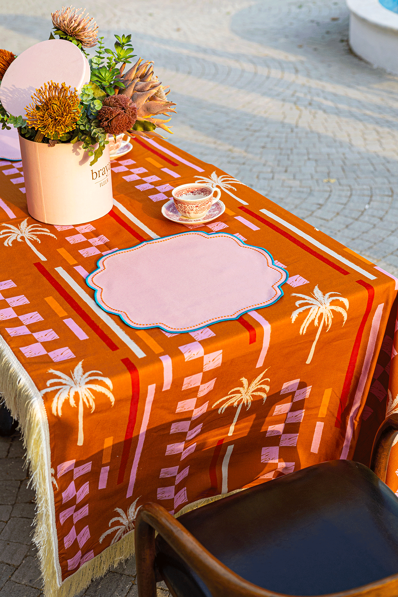 Palms & Sands Amerikan Servisi (4'lü Set)