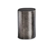 Pancho Fırça Darbeli Gri Asimetrik Çelik Sehpa / Tabure-Sehpa-Cattelan Italia-NowShopFun