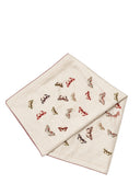 Papillon Nakışlı İpek Throw