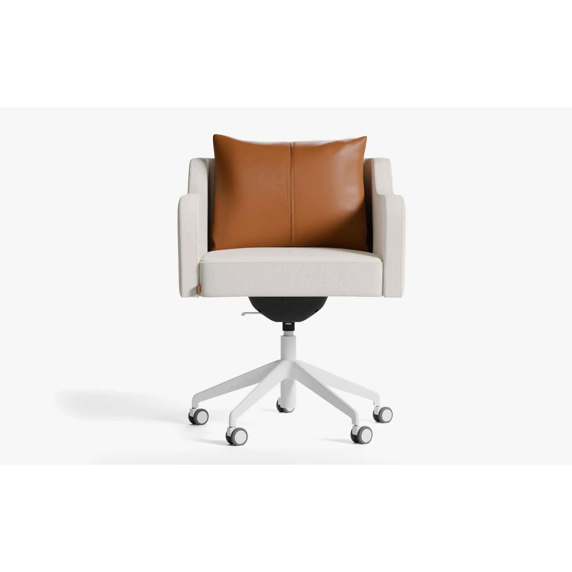 Papillonne Ofis Sandalyesi Tekerlekli