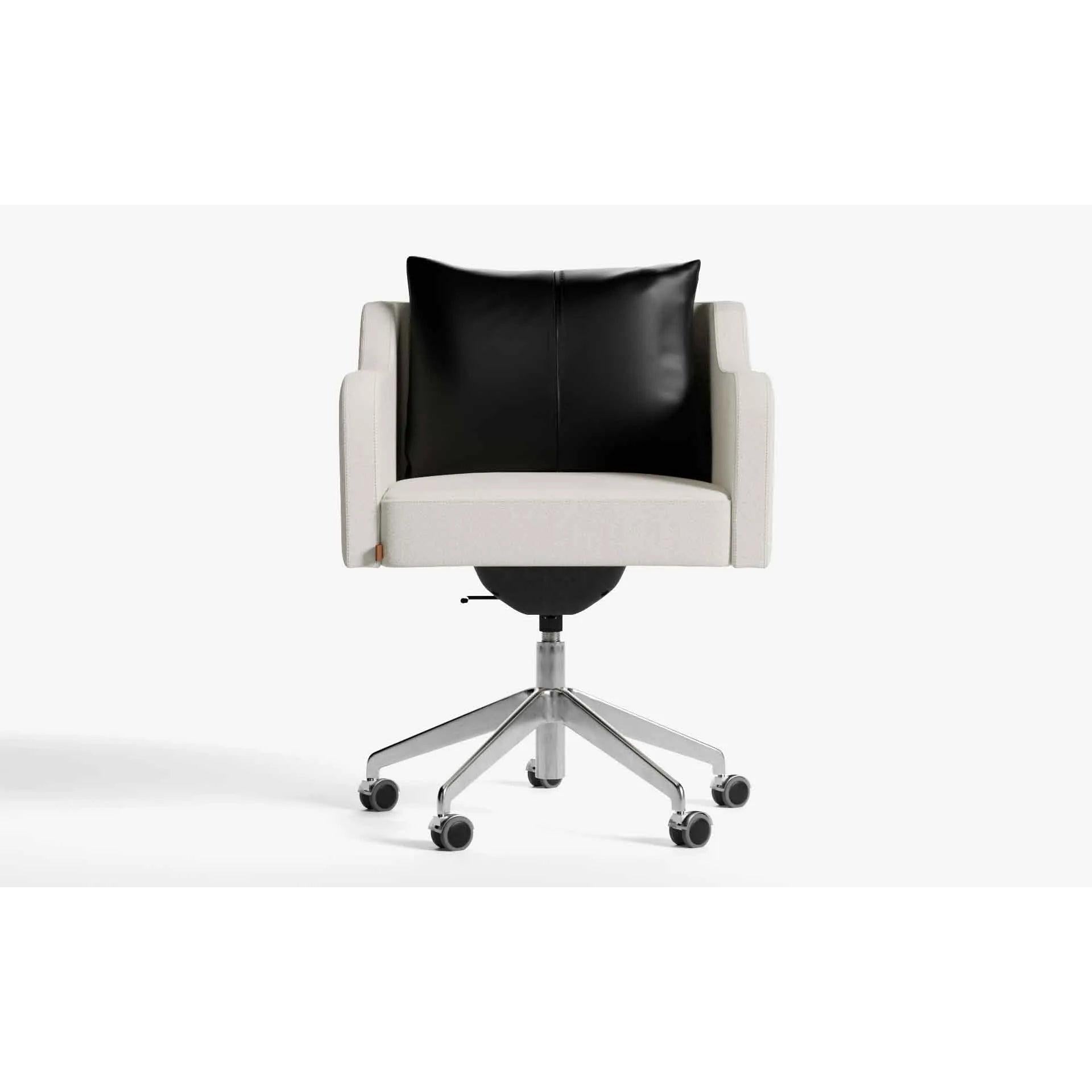 Papillonne Ofis Sandalyesi Tekerlekli