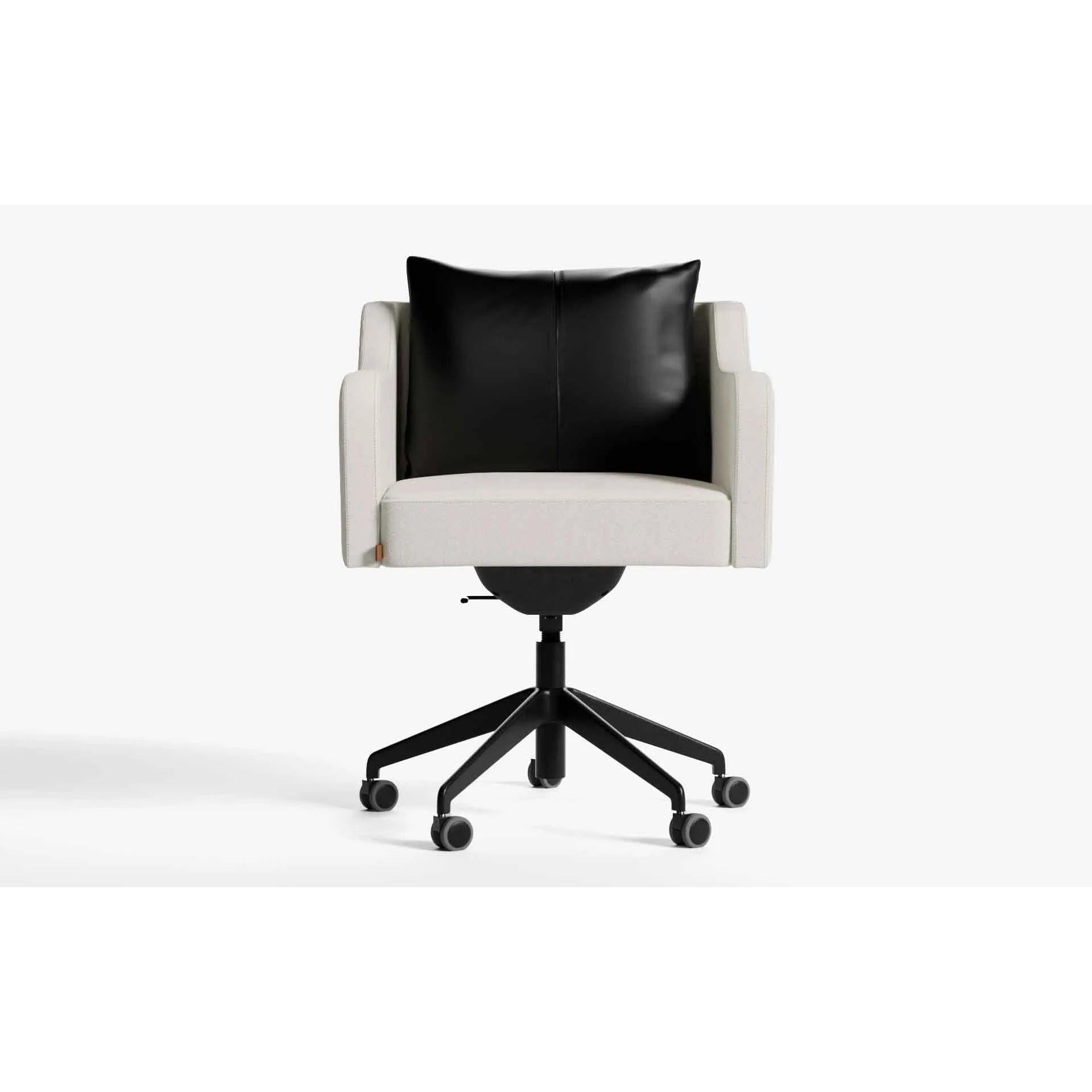 Papillonne Ofis Sandalyesi Tekerlekli