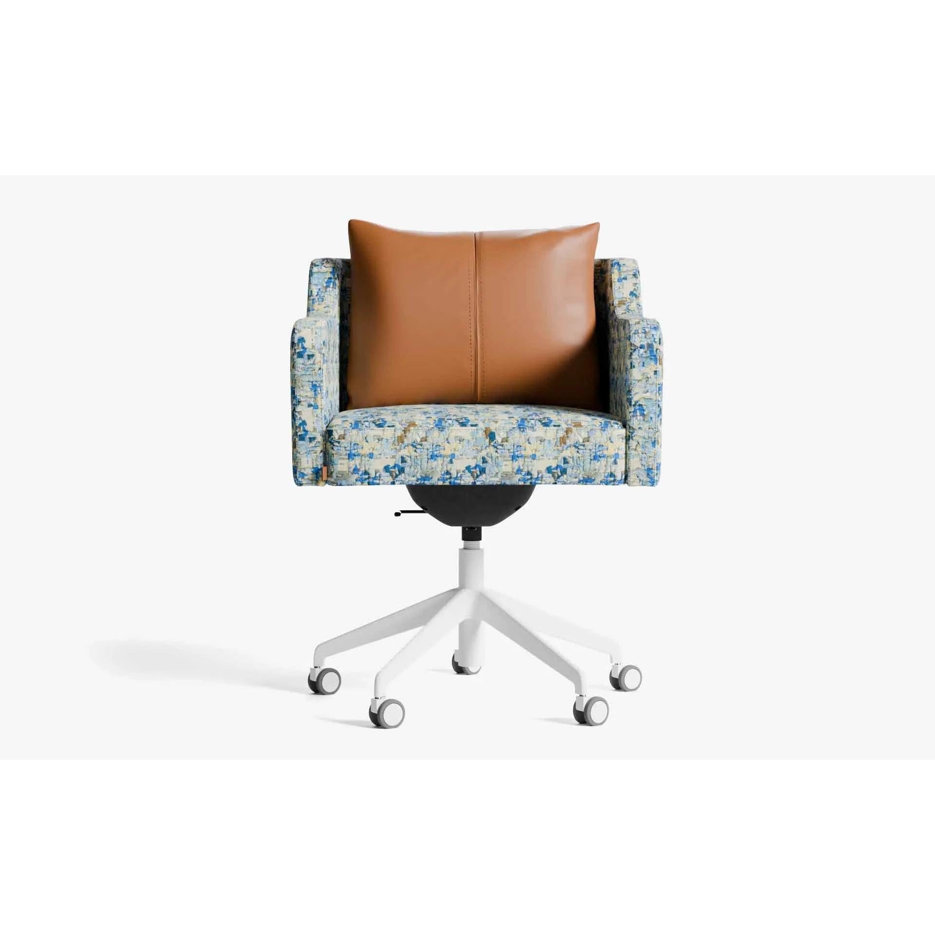 Papillonne Ofis Sandalyesi Tekerlekli