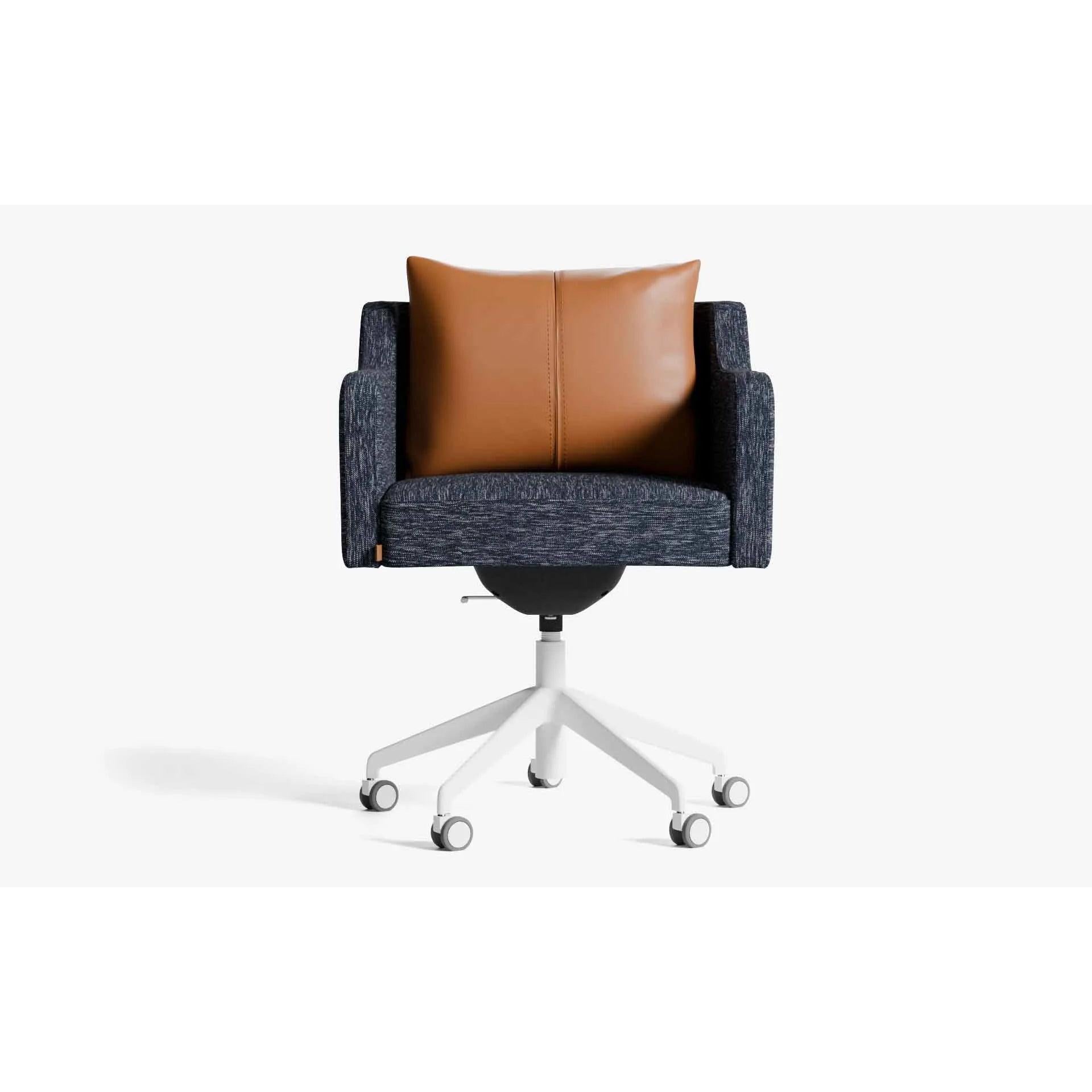 Papillonne Ofis Sandalyesi Tekerlekli