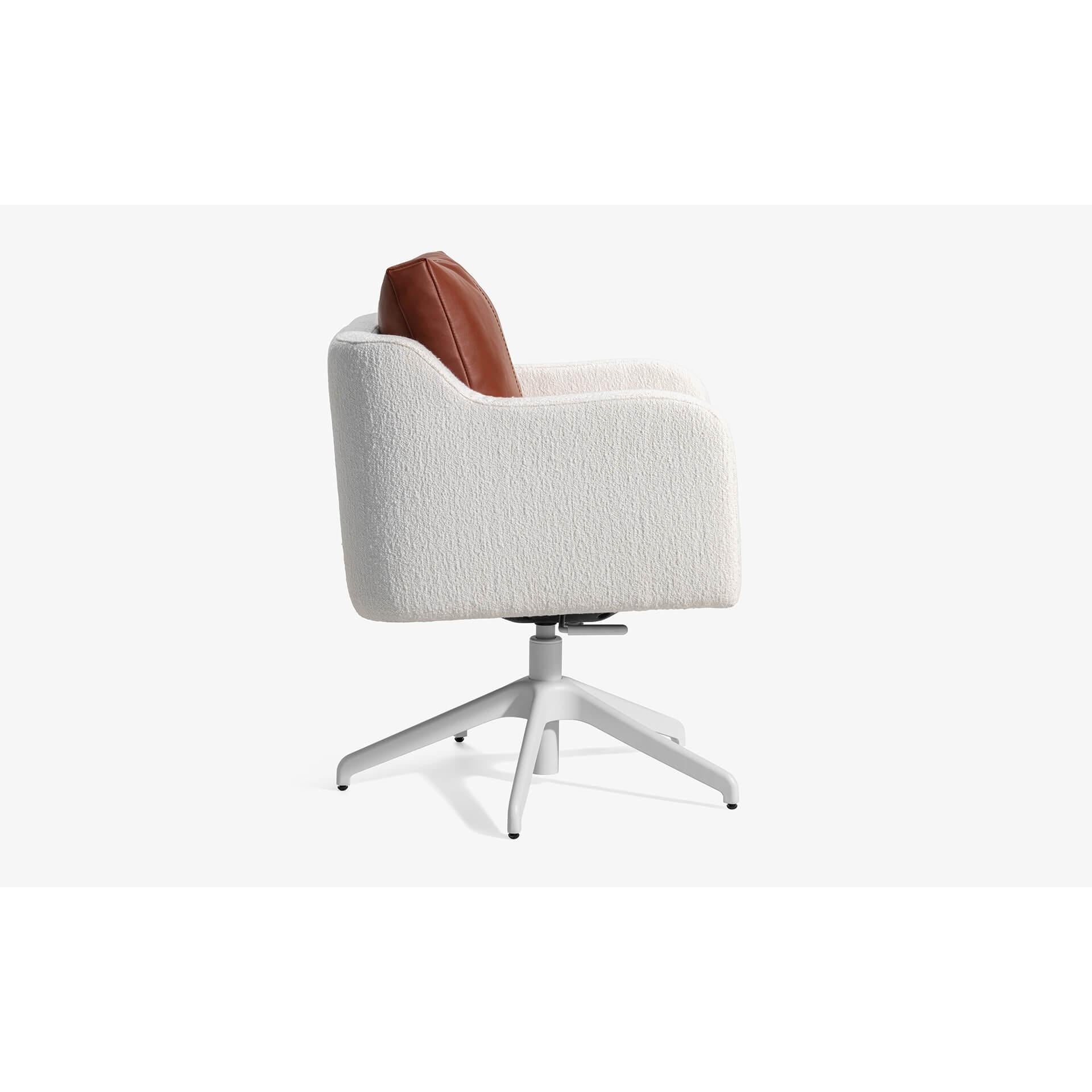 Papillonne Ofis Sandalyesi Tekerleksiz