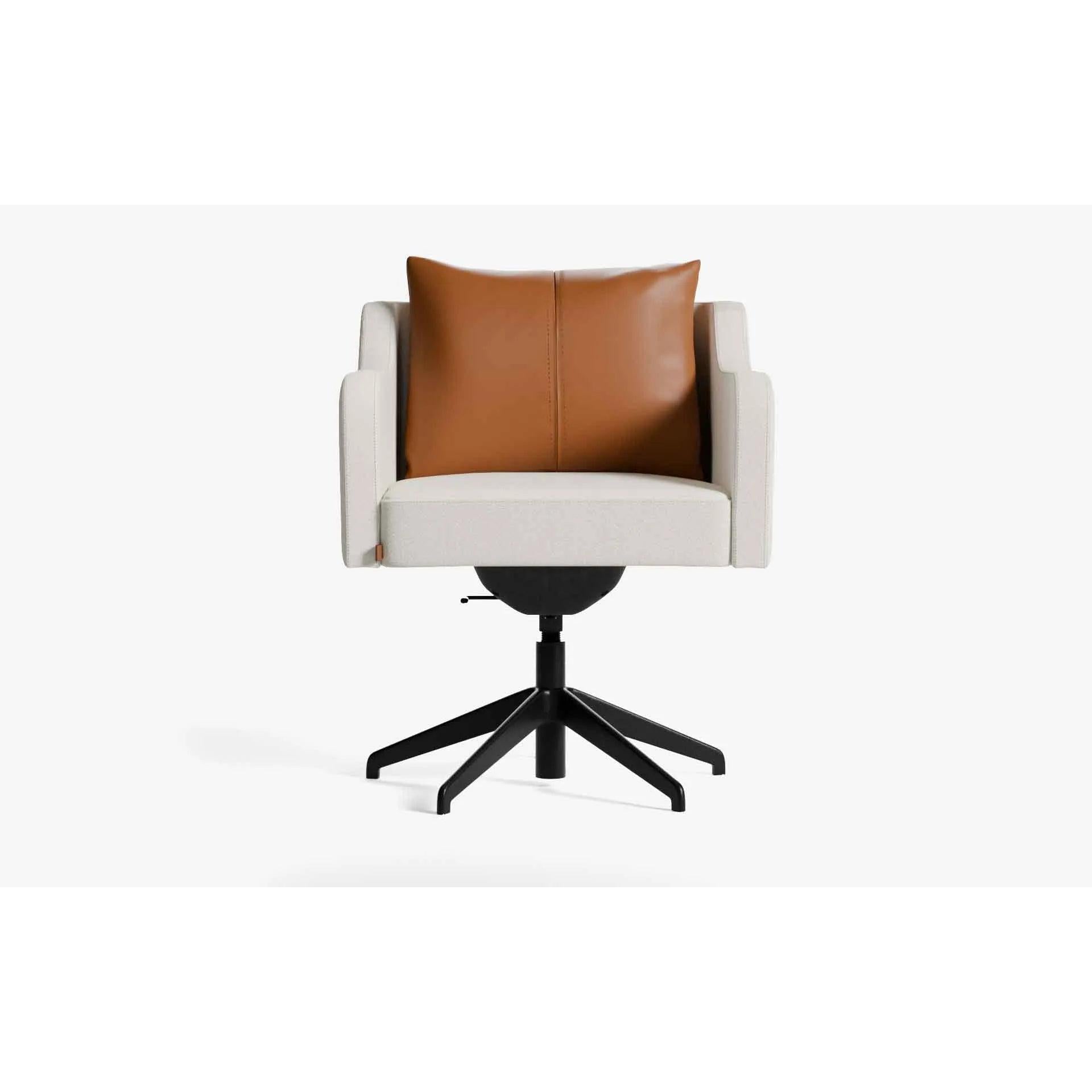 Papillonne Ofis Sandalyesi Tekerleksiz