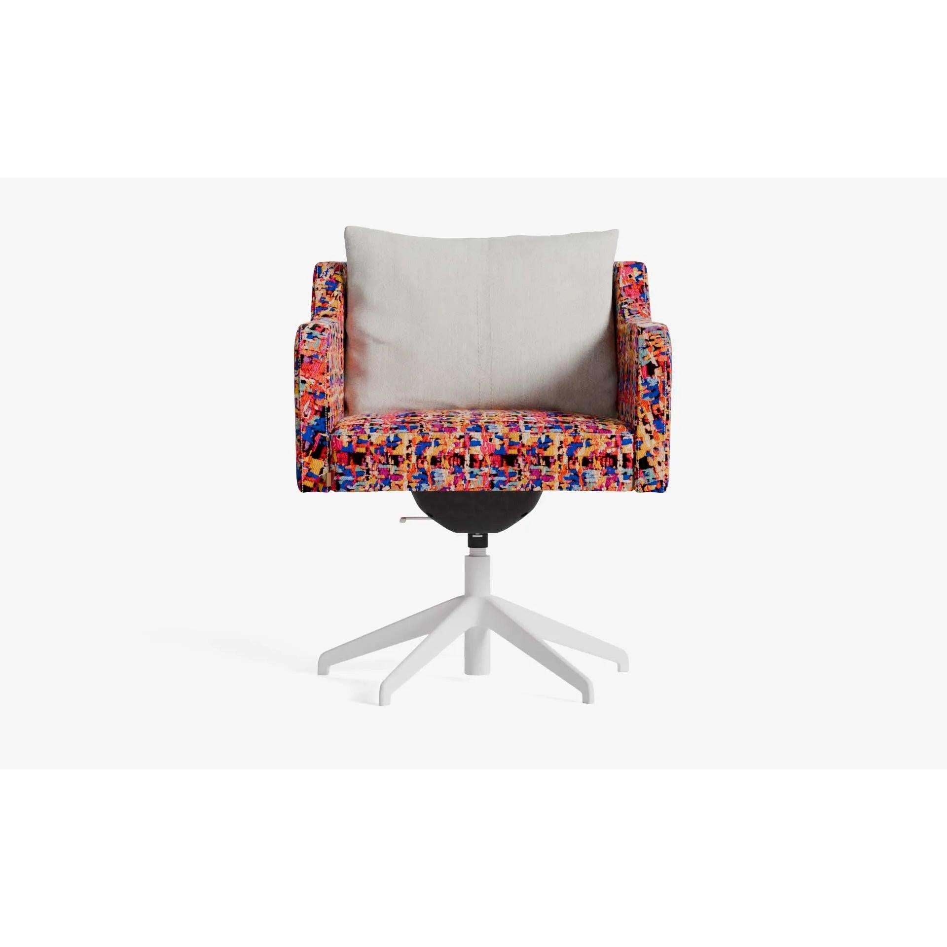 Papillonne Ofis Sandalyesi Tekerleksiz