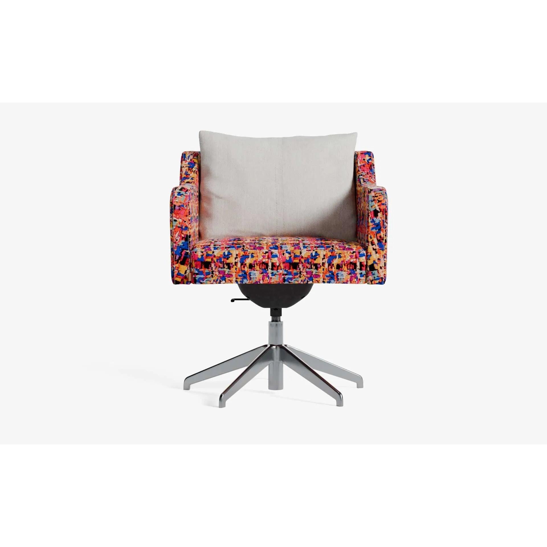 Papillonne Ofis Sandalyesi Tekerleksiz