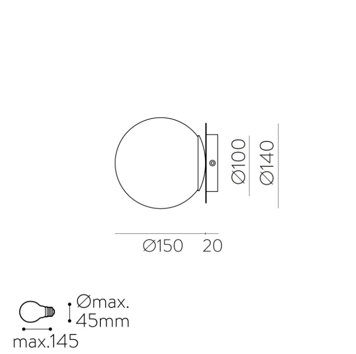 Parma Apli̇K 1l Antique Gold Ø15 Cm E27 Led 1x15w Ip44