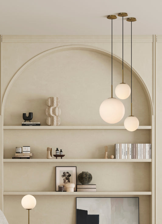 Parma Sarkit 1l Matt Antique Gold Ø30x300 Cm E27 1x15w