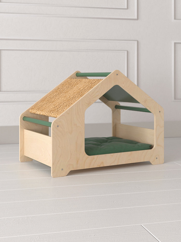 Patty Yeşil Kedi Evi