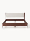 Paul Masif Mango Ağacı Karyola Modern Mid-Century Tasarım