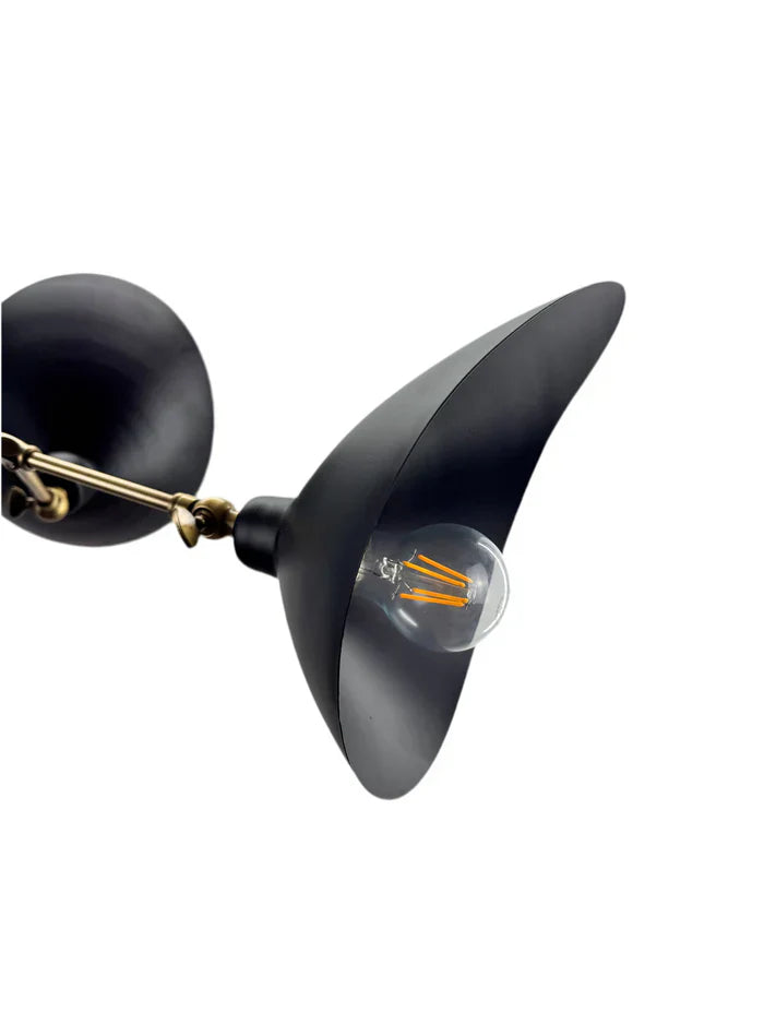 Paul Siyah 4'lü Modern Avize