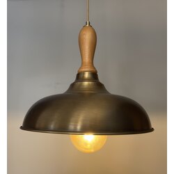 Paulo Ahşap Detaylı Rustik Avize