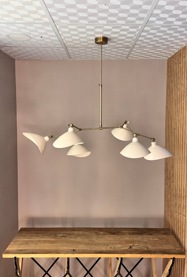 Pearl 6'Lı İSkandinav Tarzı Avize