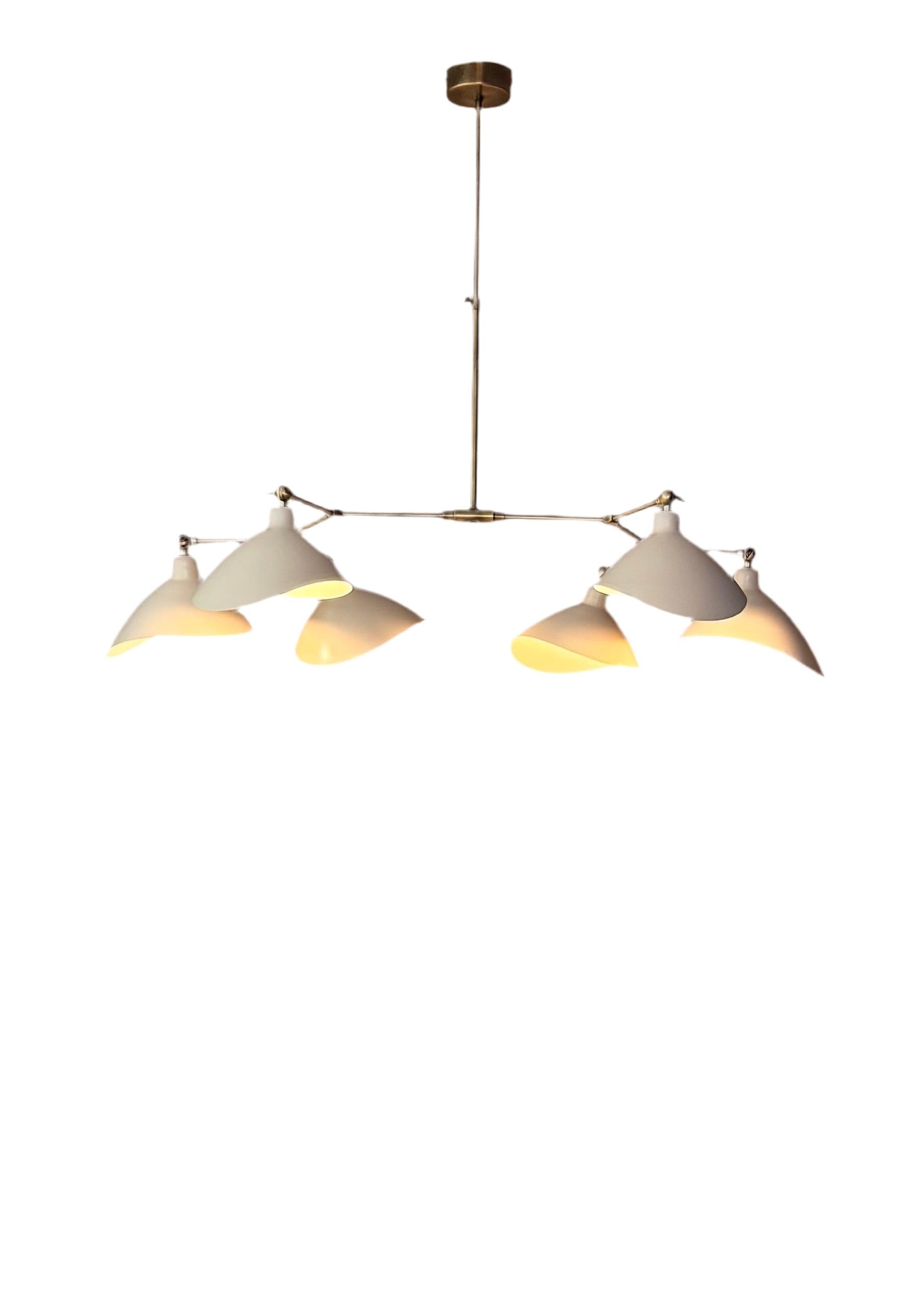 Pearl 6'Lı İSkandinav Tarzı Avize-Tavan Aydınlatması-Motto Home Design-NowShopFun
