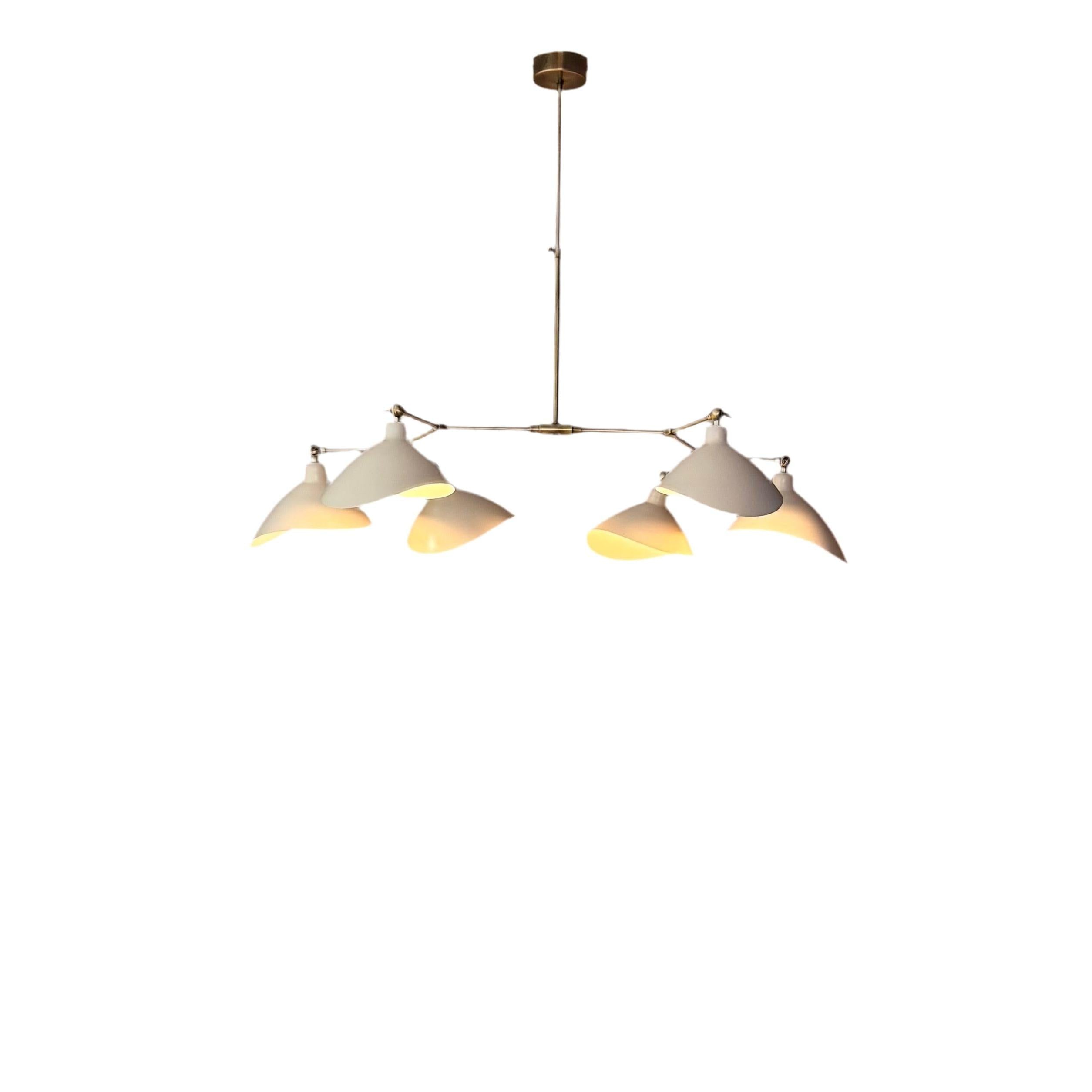 Pearl 6'Lı İSkandinav Tarzı Avize-Tavan Aydınlatması-Motto Home Design-NowShopFun