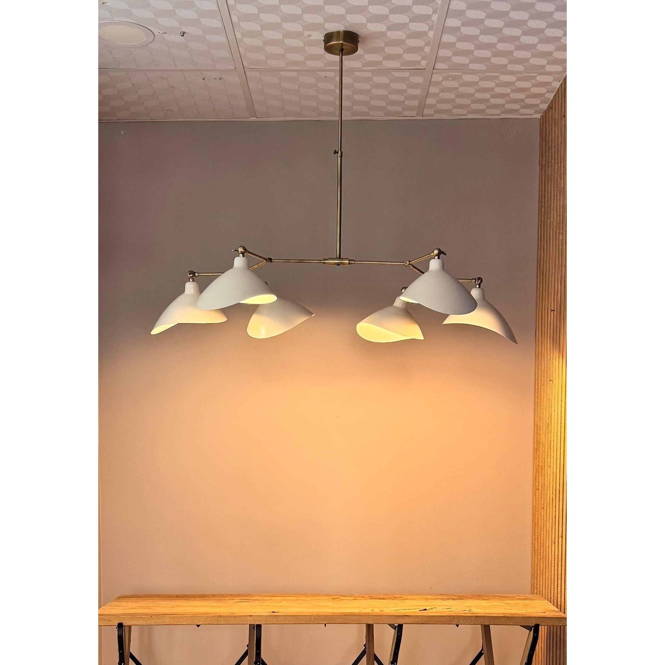 Pearl 6'Lı İSkandinav Tarzı Avize