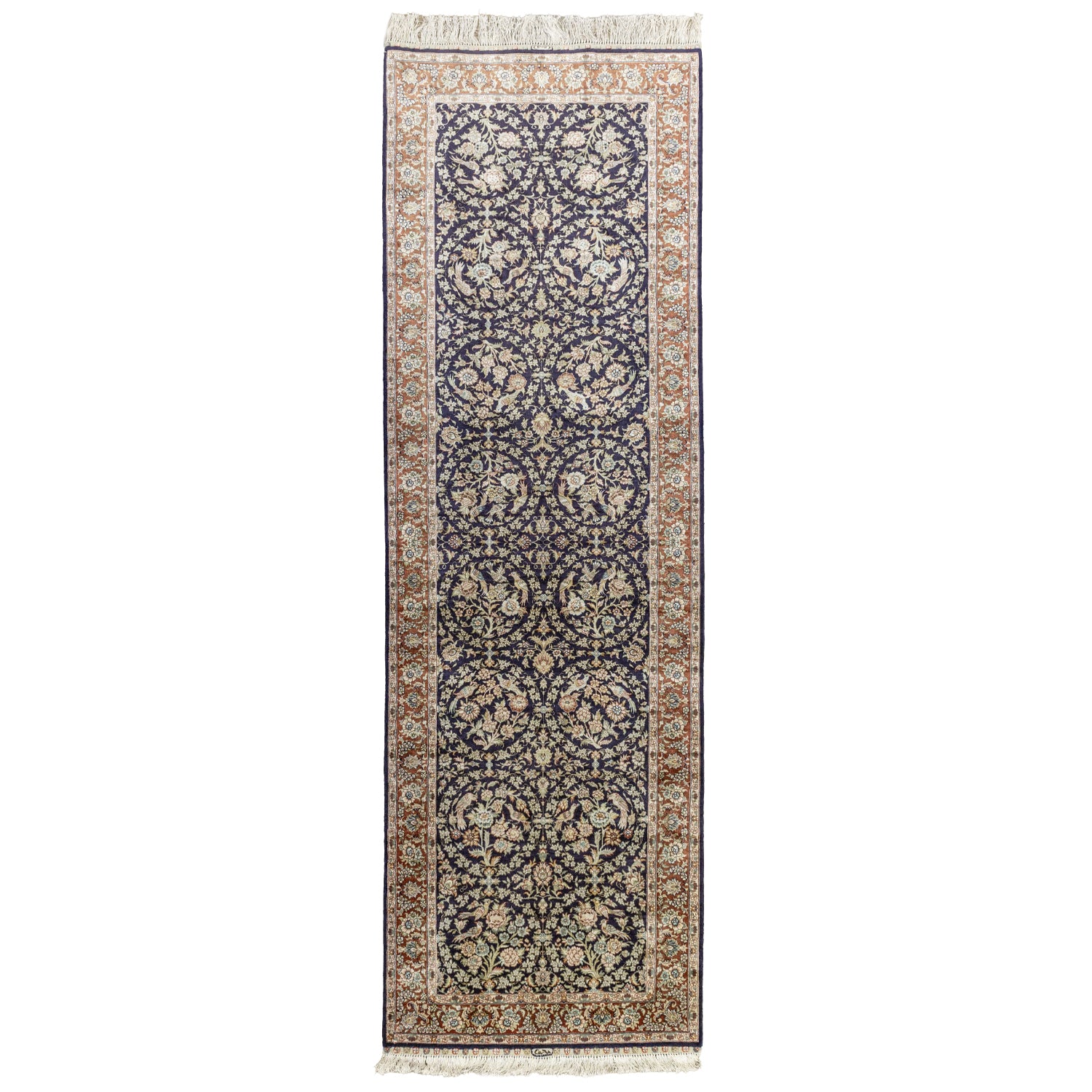 Pelar El Dokuma İpek Yolluk Halı 78x240 cm